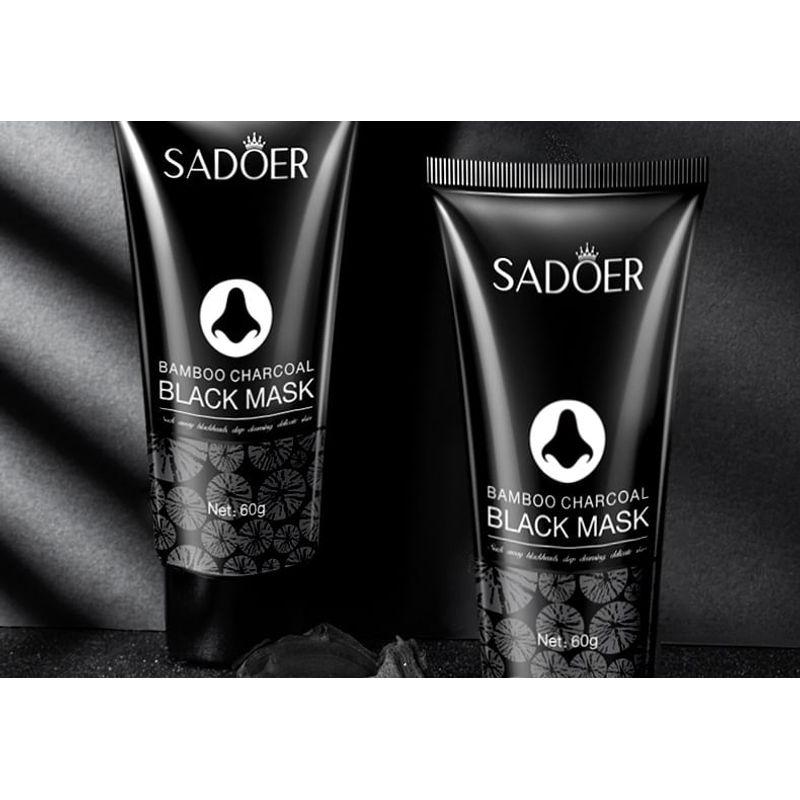 SADOER - Bamboe Houtskool Mee-eters Neusmasker