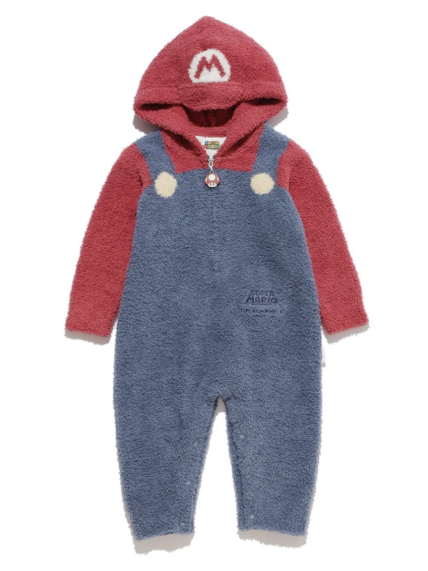 

Super Mario Mario Rompers PBNO225421 RED 70 [gelato pique] [Baby]