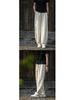 Spring 2026 Women's Cotton & Linen Lantern Pants: Artistic, Sand-Washed, Slimming, Casual Fit