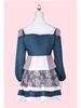 Amako Yoshino Reina Senren Banka Cosplay School Uniform Costume Set