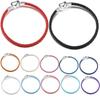 Double Circle Love Leather Rope Bracelet PU Basic Chain Accessories Valentine's Day Gift DIY Fine Jewelry