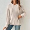 Damen Langarm Casual Sweatshirts Pullover Sweatshirts Tops