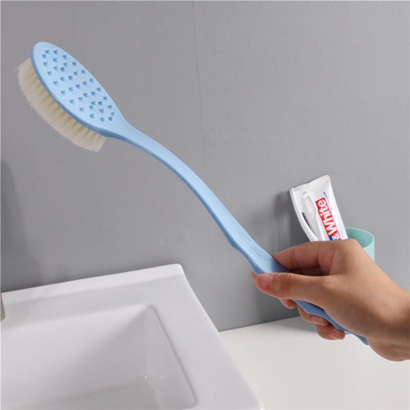 Rub Bath Bath Brush Long Handle Soft Hair Bath Brush Rub Bath Bath Brush Bathroom Body Bath Brush Rub Back Bath Brush