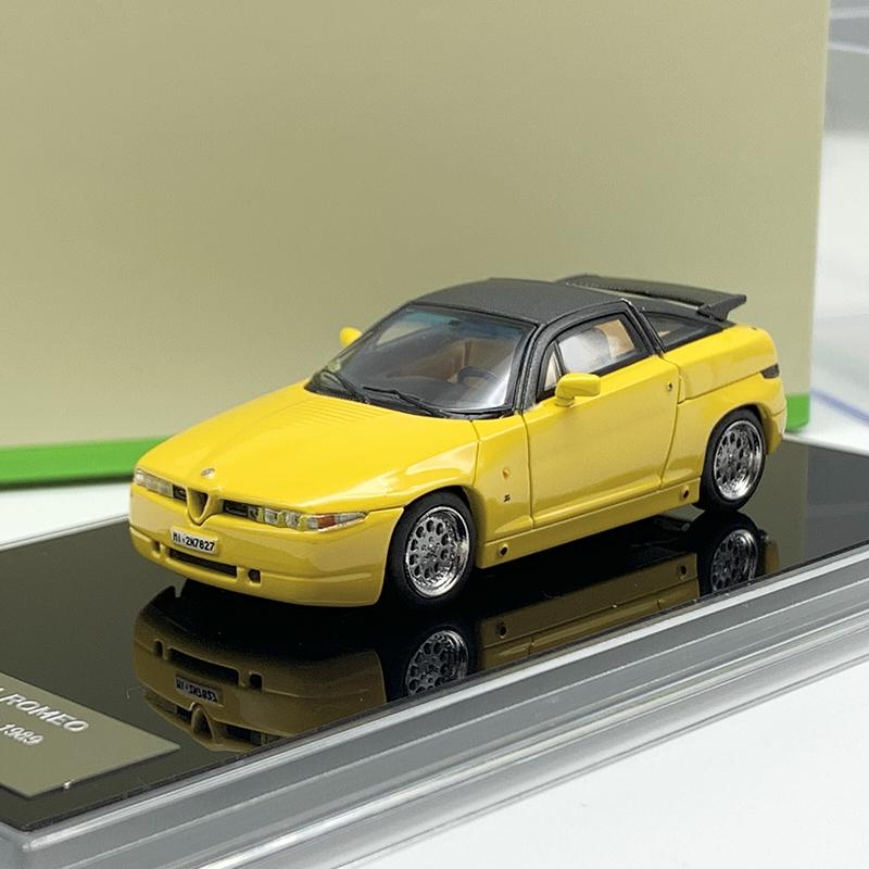 HXFQ7 CTMCK 1:64 ALFA ROMEO SZ ZAGATO 1989 Alloy Car Diecasts & Toy Vehicles Car Model Miniature Scale Model Car Toys For Children