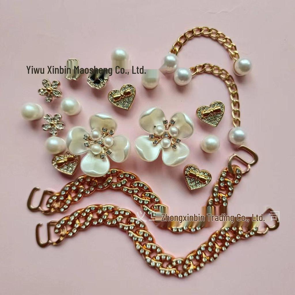 Charms de Chaussures DIY: Perles 3D, Perles Dessin Animé, Boucles Amovibles & Perles sur Ficelle.