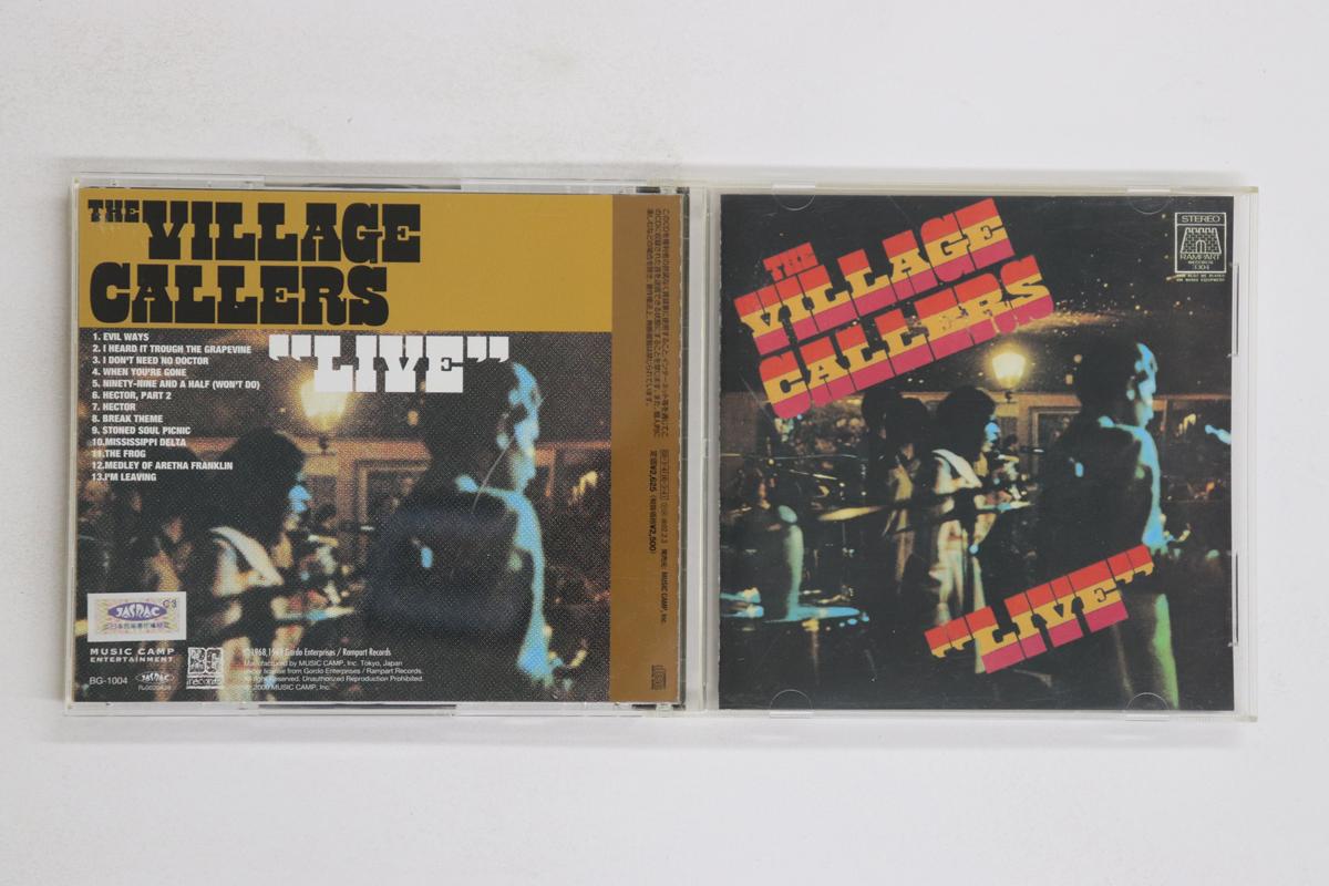 

CD VILLAGE CALLERS - Live BG1004 RAMPART 2000 Япония Латинский Б/У