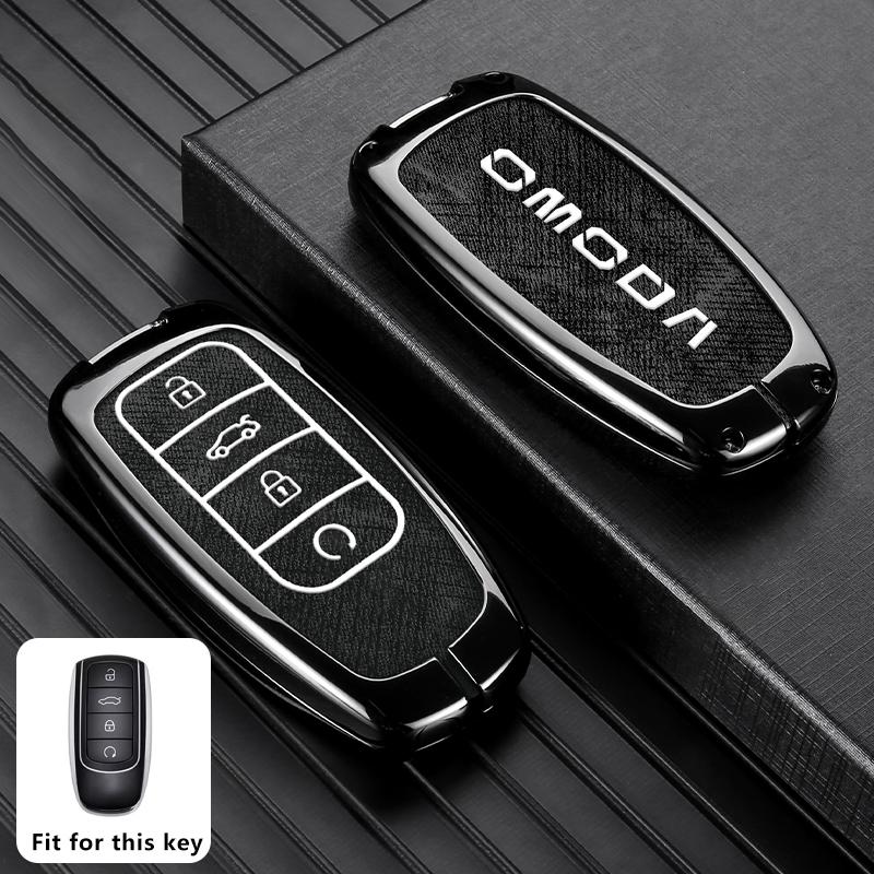 

Чехол для автомобильного ключа из цинкового сплава для Chery Omoda C5 5 E5 SUV 7 3 8 FX Брелок Защитная крышка Чехол-держатель Аксессуары для брелока fit for Omoda