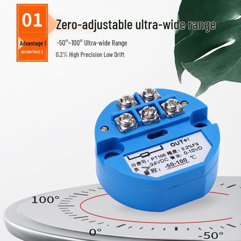 SBWZ-PT100 4-20mA Temperature Transmitter with Sensing Probe