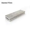 Neodymium Iron Boron Super Strong Double-Sided Refrigerator Magnets - Round & Square