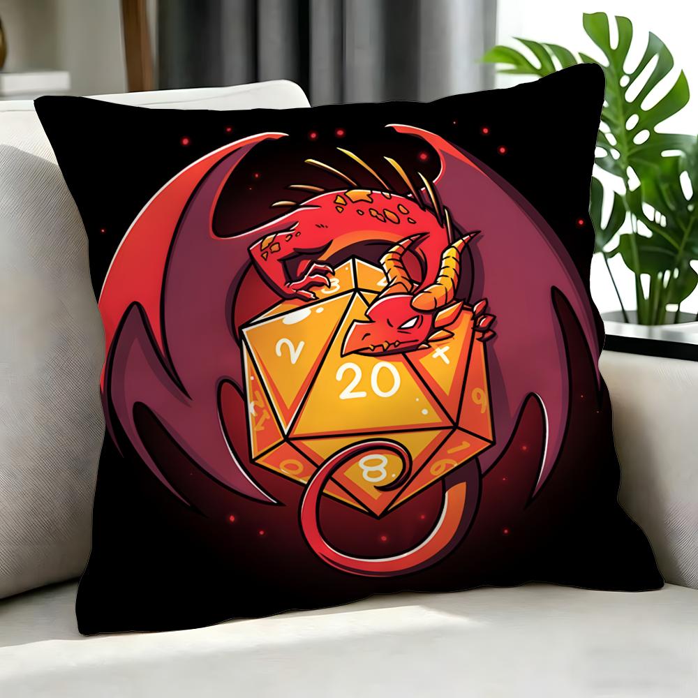 game Dungeons Dragons Cushion Cover Cushion Cover Set Pcs x x x Pillowcase Decorative Sofa Home Decor