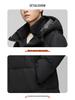Unisex Trendy Long Over-the-Knee Winter Hooded Down Coat