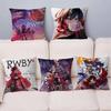 Web AAnimation RRWBY Pillowcases Home Bedding Decorative Pillow Cover Wedding Super Soft Pillow Case