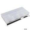 Transparent Makeup Storage Box for Cosmetics, Hair Clips, Hairpins, Rubber Bands, and Hair Ties