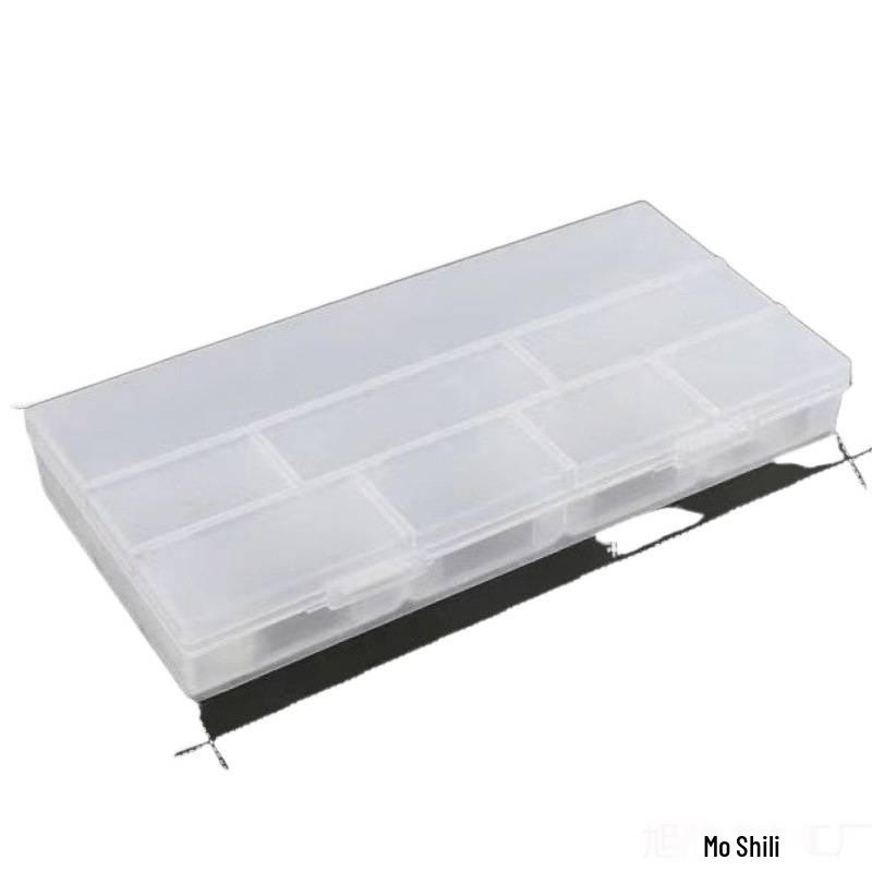 Transparent Makeup Storage Box for Cosmetics, Hair Clips, Hairpins, Rubber Bands, and Hair Ties