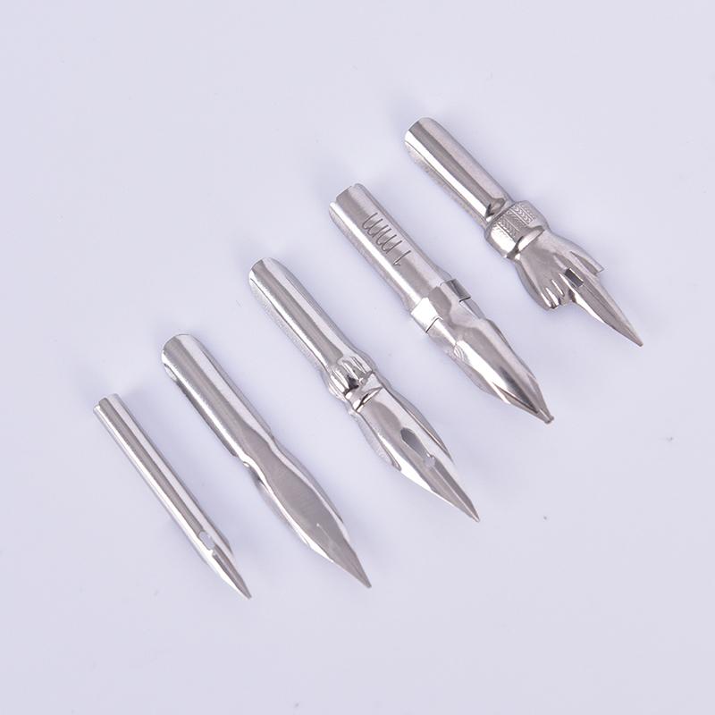 Sada hrotů pera Anime Sada nástrojů pro sadu kaligrafických kreslení s 5 hroty a 1 držáky