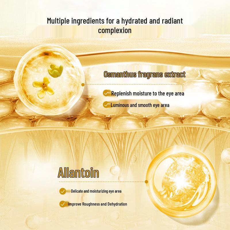 Hydratační oční maska s osmanthusem - Vyživující a hydratační oční péče