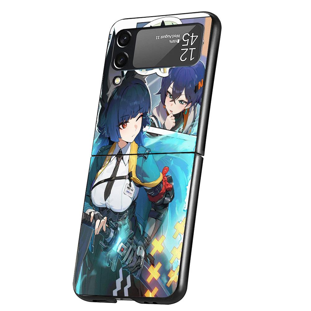 

Zenless Zone Zero Hoshimi Miyabi Phone Case For Samsung Galaxy Z Flip 7 6 5 4 3 5G Cover ZFlip7 ZFlip6 ZFlip4 ZFlip5 ZFlip3 Coqu Samsung Z Flip 6