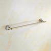 Stainless Steel Bathroom Towel Rack and Shelf Set with Hanger and Rod