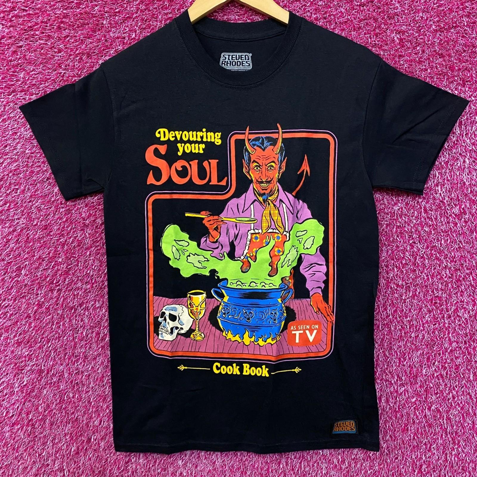 

Steven Rhodes Devouring Your Soul Cook Book T-Shirt Small S
