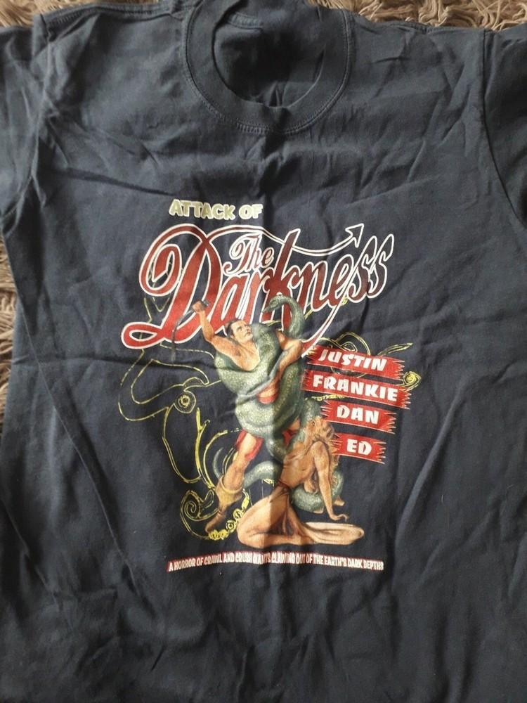 

Rare Hot The Darkness Band Attack Gift For Fans Black S to 5XL Shirt BB756 Unisex T-Shirt XXL