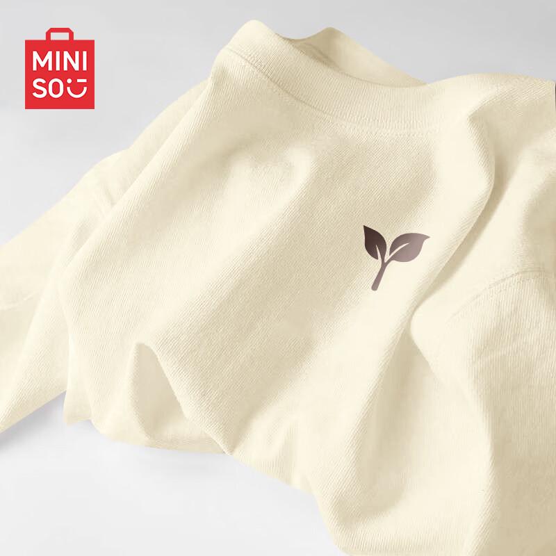 MINISO Men s Summer Pure Cotton Loose Fit T-shirt 2XL