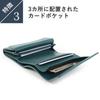 Boosters Minerva Box Mini Trifold Wallet for Men and Women, Compact, Genuine Leather with Card Pockets and Bill Compartment, Brand: Oliver