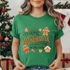 Women's Shirt It’s The Most Wonderful Time of The Year T Shirts Gingerbread Christmas Tee Festive Holiday Shirt Cookie Lover Top