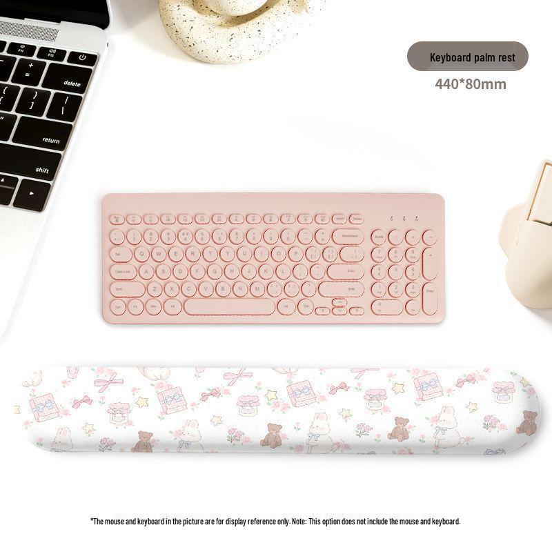 Original Cute Wrist Rest Mouse Pad for Girls - Thickened Cushion for Home, Laptop, and Office Use