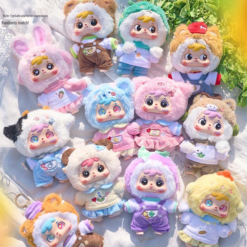 DUDU Cute Pet Zoo Pendant Plush Blind Box Toy for Children & Students by Xiaohongshu.