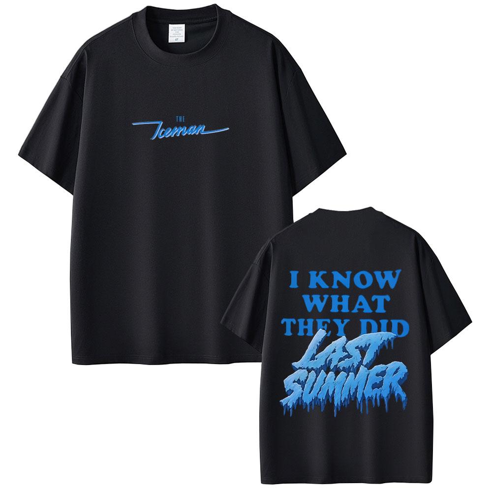 2025 Рэпер Дрейк Что я пропустил Я знаю, что они делали прошлым летом Графические принты Футболки Мужские Хип-хоп Хлопок Поп Футболки M