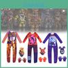 Five Nights At Freddys Children Cosplay Costume With Polyester Fabric For Parties