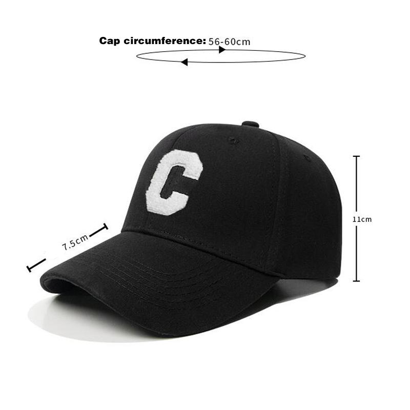 Lässige Sport Baseballkappe Mode Frottee Buchstaben Verstellbare Snapback Kappen Herren Damen Kappen Street Trend Hip Hop Hut Sonnenkappen Bones