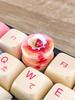 Simulation gourmet keycaps, cream strawberry muffins,  pancakes, personalized niche mechanical keyboard keys keyboard keyboard