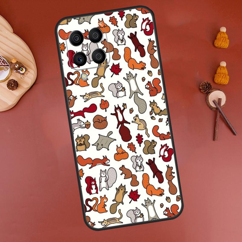 

Cartoon Animal Squirrel Case For Samsung Galaxy M32 M12 M52 M21 M31 M15 M55 M56 M36 M16 M06 M13 M33 M53 M14 M34 M54 Samsung M32 4G