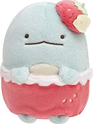 Sumikko Gurashi Cafe Sumikko Strawberry Fair Mochiri Plush Toy Lizard MY46901