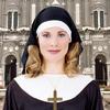 Nun Hats Nun Headband Caps Nun Habits Hat for Adult Women Cosplay Halloween Costume