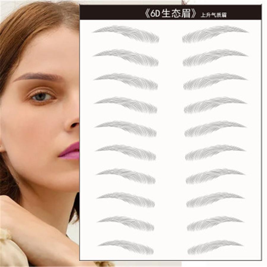 2022 Waterproof Eyebrow Tattoo Sticker New style