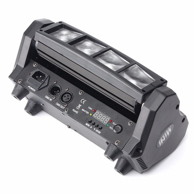 IP20 90W RGBW 4 IN 1 DMX512 LED Spider Beam Moving Head Stage Lighting DJ Party Disco US Plug - Intl