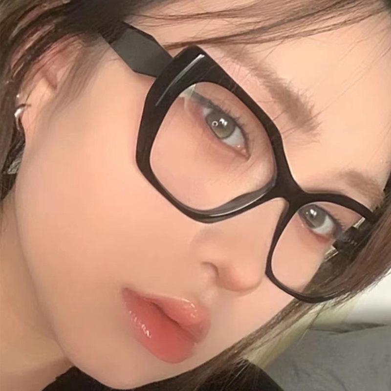 Transparent Computer Glasses Frame Women Men Anti Blue Light polygon Eyewear Blocking Glasses Optical Spectacle Eyeglass