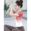 2026 Women's Gradient Yoga Top & Stylish Pilates Slimming Short-Sleeve Fitness Set
