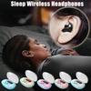 X55 Schlafkopfhörer Kabellose Mini-Kopfhörer Für die Arbeit TWS Bluetooth-Ohrhörer Stereo Versteckte Headsets mit Mikrofon HD-Anruf Sport