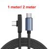 90 Degree 100W Super Charging Cable Type-C To Type-C Data Transfer Cables Portable Type C Cable