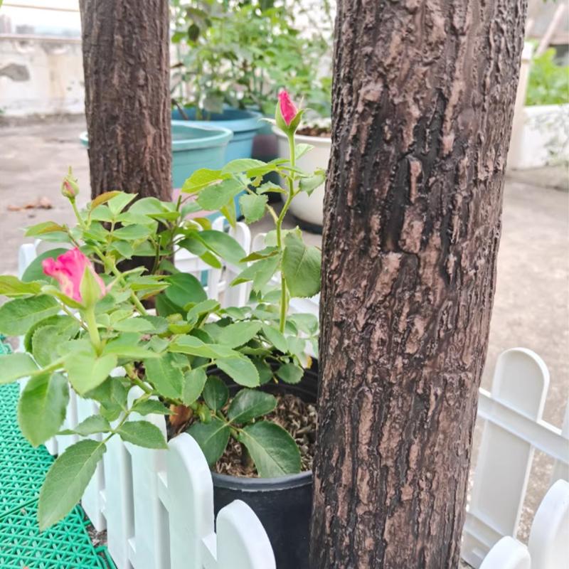 Cuttable Artificial Simulation Tree Bark Soft Rubber Plant Cover DIY Fake Plant Water Pipe Wall Garden Decoration Bark Branches