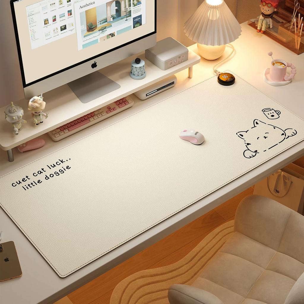 3C Certified Heated Mouse Pad Office Computer Desktop Hand Warmer Pad Student Desk Heating Table Pad Constant Warm Pad