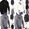 Mens Flower Twist Winter Sweater Knitted Sweater Pullover Jacket Coat Wear Knit