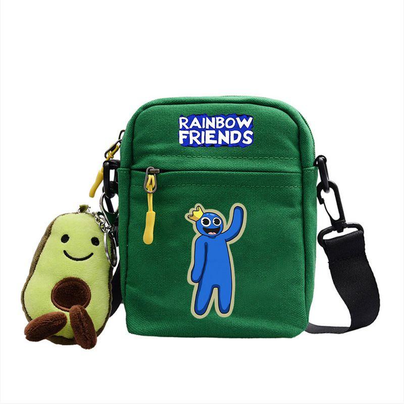 Cute Roblox Rainbow Friends Shoulder Bag For Kids Lightweight And Durable