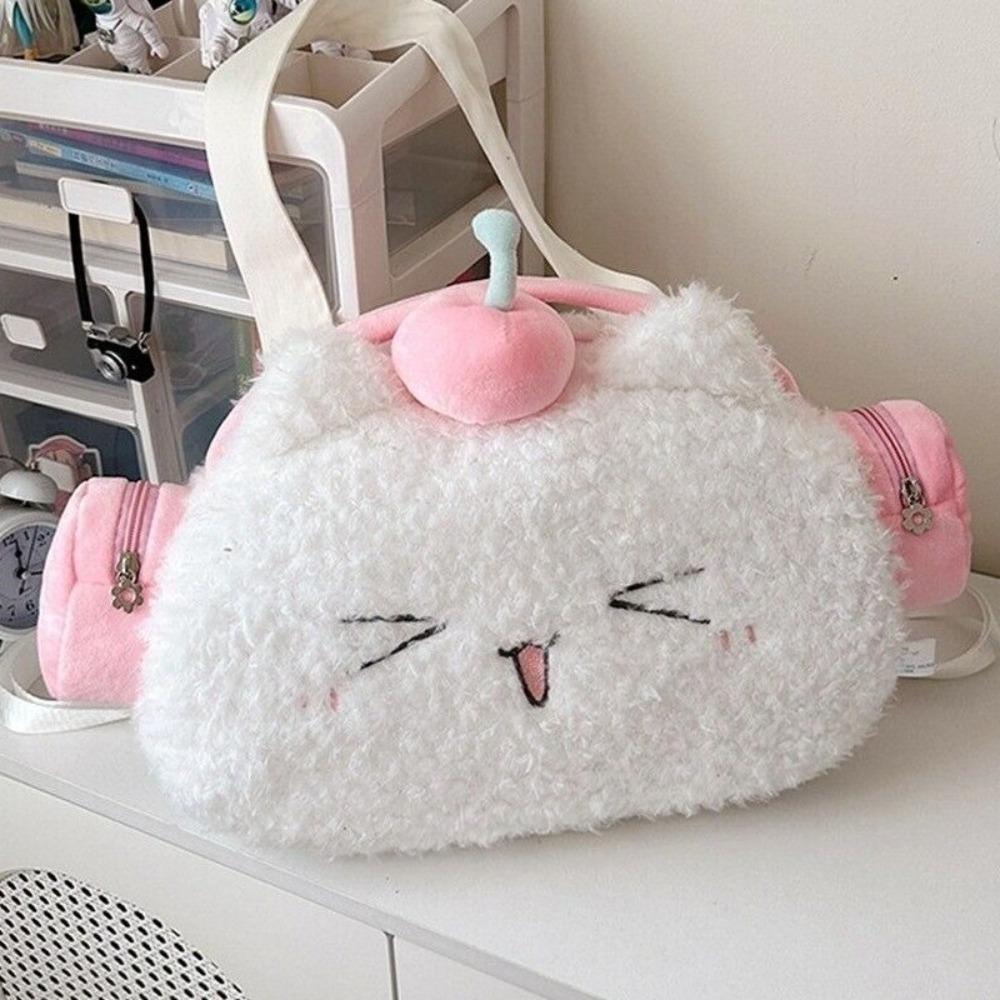 Large Capacity Anime Shoulder Bag Trendy Shoulder Bag Fashion Plush Doll Crossbody Ba  Students