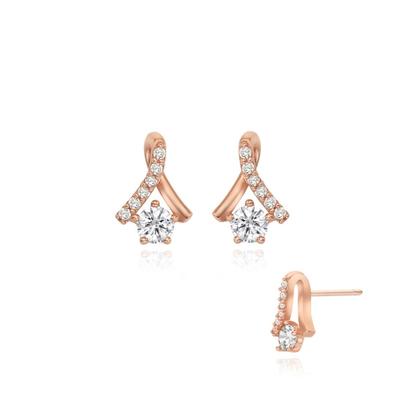 Silver Earrings Sc1803