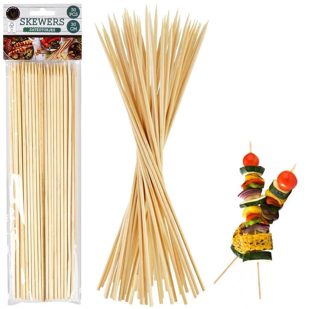 Brochettes en bambou 30 cm 50 pcs.