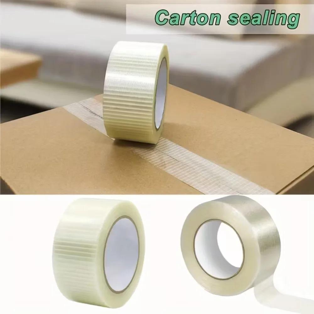 20M Fiberglass Grid Adhesive Tape Strong Reinforced High Load Bearing Model Repair Packaging Home Improvement Kitchen Gadgets